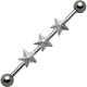 Piercing industriel 46 - Trois étoiles