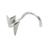 Piercing nez screw 0.5mm 79 - éclair