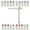 Piercing stud de nez 0.5mm 23 - Arrette