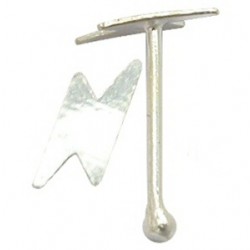 Piercing stud de nez 0.5mm 24 - éclair