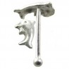 Piercing stud de nez 0.5mm 28 - Dauphin simple