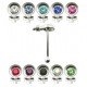 Piercing stud de nez 0.5mm 33 - Motif femme