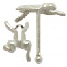 Piercing stud de nez 0.5mm 37 - Grenouille simple