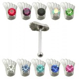 Piercing stud de nez 0.5mm 39 - Foot