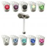 Piercing stud de nez 0.5mm 39 - Foot
