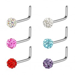 Piercing nez courbé 0.8mm 36 - Férido
