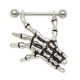 Piercing téton main squelette (33)