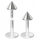 Piercing micro-labret 48 - PTFE pointe