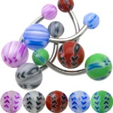 Piercing nombril UV 79 - Baseball