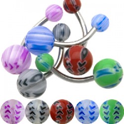 Piercing nombril UV 79 - Baseball