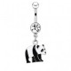 Piercing nombril panda qui marche (118)