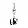 Piercing nombril panda qui marche (118)