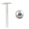 Piercing nez pliable 0.5mm 08 - Perle