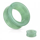 Tunnel courbe en aventurine jade