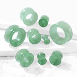 Tunnel courbe en aventurine jade