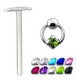 Piercing nez pliable 0.5mm 21 - Esclave strass