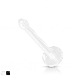Piercing nez tige droite 1mm retainer discret
