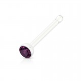 Piercing nez droit 0,8mm 92 - Flexible strass