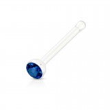 Piercing nez droit 0,8mm 92 - Flexible strass