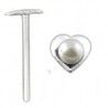Piercing nez pliable 0.5mm 47 - Perle coeur