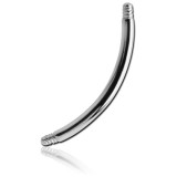 Barre micro-banana titane G23