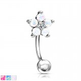 Piercing arcade 51 - Fleurs colorées