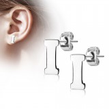 Clou pour oreille en acier lettre A