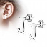 Clou pour oreille en acier lettre A
