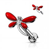 Piercing micro-labret 72 - Libellule