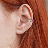 Piercing micro-labret 69 - Cerise