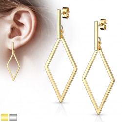 Clous en acier 05 - Losange pendant