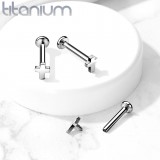 Piercing micro-labret 51 - Titane croix