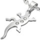 Pendentif animal 11 - Salamandre trois zircones