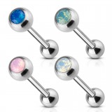 Lot de piercings langues 20 - Gem opalescent