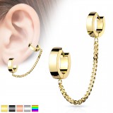 Chaine pour oreille 34 - PVD anneaux