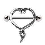 Piercing téton coeur tentacules (22)