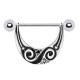 Piercing téton signes celtiques (26)
