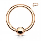 Piercing micro-bcr 92 - Anneau gold-ip rose