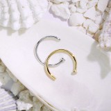 Anneau de nez 0.8mm 08 - Or-14k jaune ou blanc