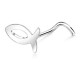 Piercing nez screw 0.5mm 12 - Poisson creux
