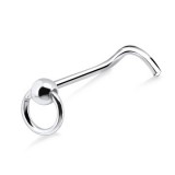 Piercing nez screw 0.5mm 25 - Boule esclave