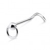 Piercing nez screw 0.5mm 25 - Boule esclave