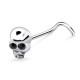 Piercing nez screw 0.5mm 31 - Crâne