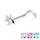 Piercing nez screw 0.5mm 41 - Poisson strass