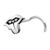Piercing nez screw 0.5mm 85 - Bouche et langue