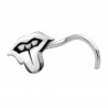 Piercing nez screw 0.5mm 85 - Bouche et langue