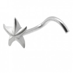 Piercing nez screw 0.5mm 77 - étoile de mer
