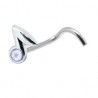 Piercing nez screw 0.5mm 55 - Note de musique aurora