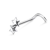 Piercing nez screw 0.5mm 57 - Deux étoiles