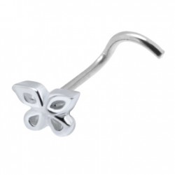 Piercing nez screw 0.5mm 62 - Papillon creux